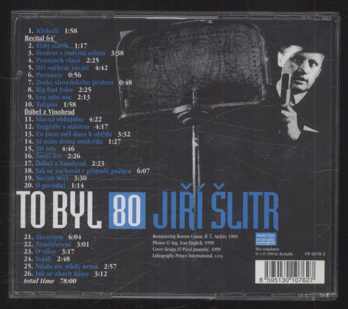 Jiří Šlitr - To byl Jiří Šlitr (CD)