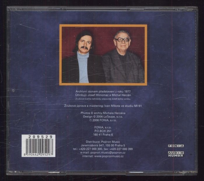 Josef Hlinomaz vypráví (CD)