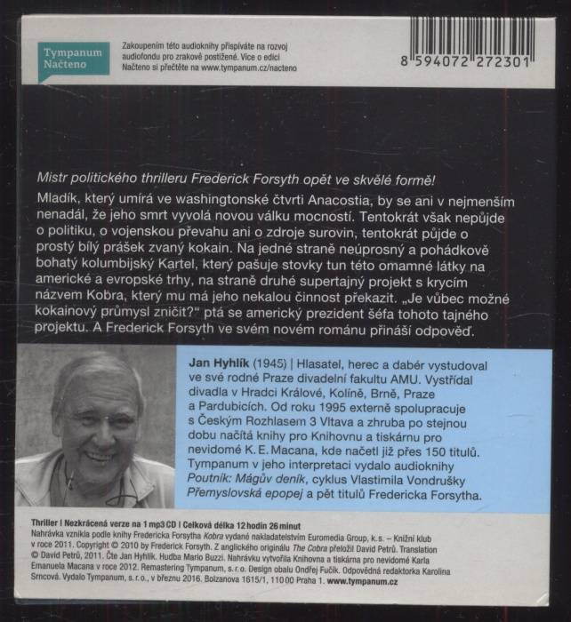 Frederick Forsyth - Kobra (CD)