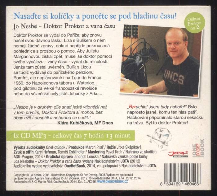 Jo Nesbo - Doktor Proktor a vana času (CD)