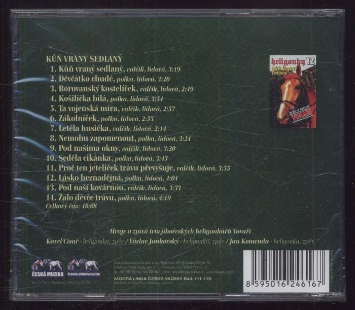 Zlatí voraři - Kůň vraný sedlaný (CD)