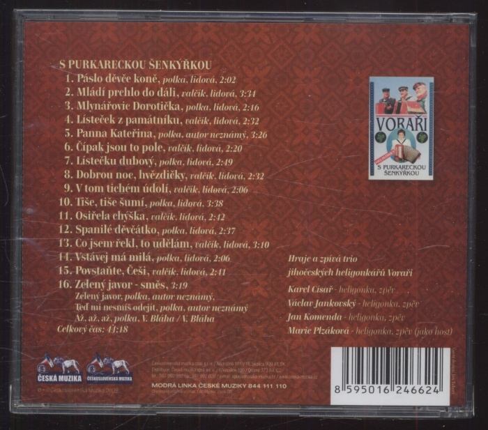 Zlatí voraři - S purkareckou šenkýřkou (CD)