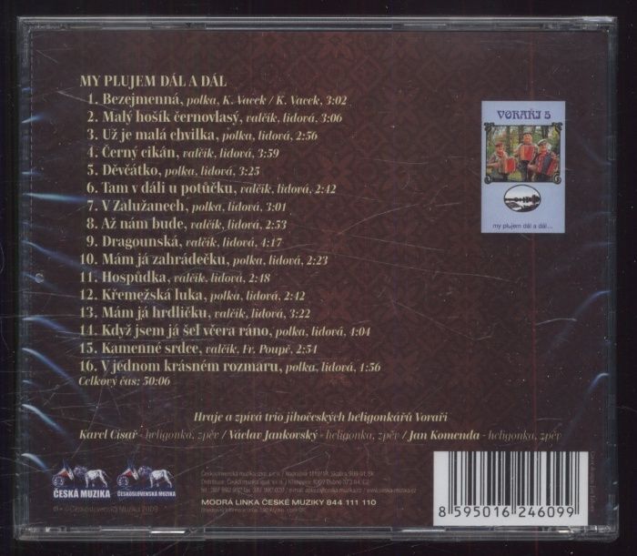 Zlatí voraři - My plujem dál a dál (CD)