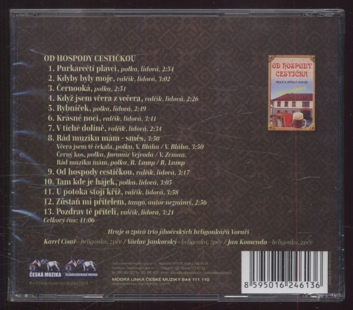 Zlatí voraři - Od hospody cestičkou (CD)