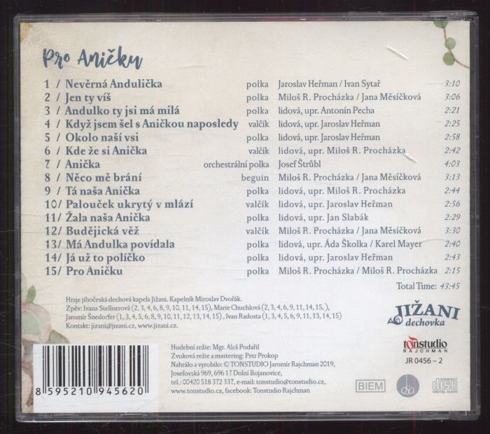Jižani - Pro Aničku (CD)