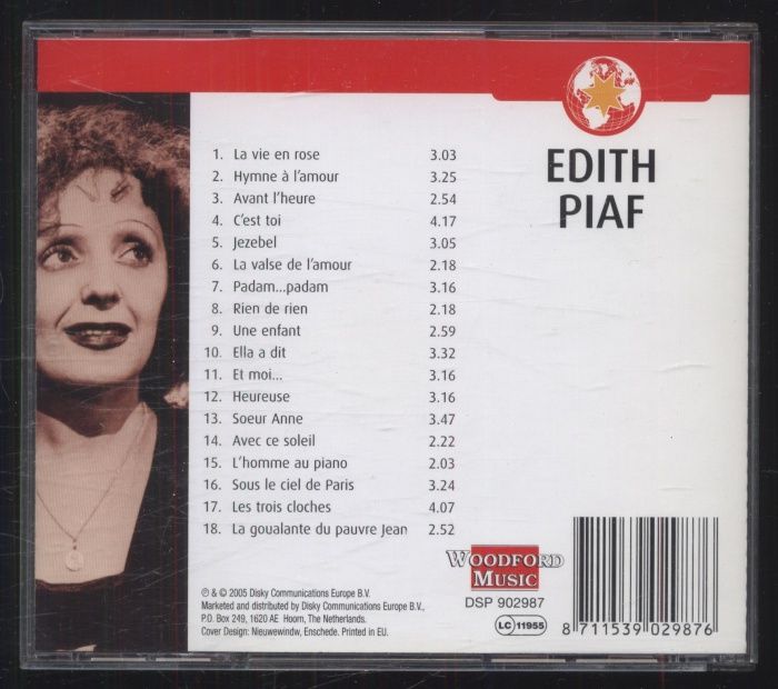 Edith Piaf - World Stars: Edith Piaf (CD)