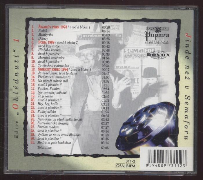 Jiří Suchý & Jitka Molavcová - Jinde než v Semaforu (CD)
