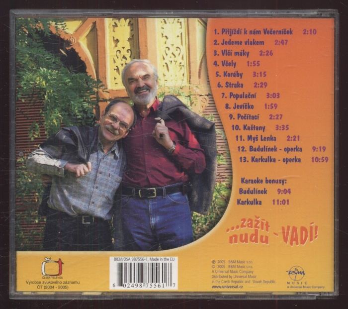 Jaroslav Uhlíř, Zdeněk Svěrák - ...Zažít nudu - vadí! (CD)