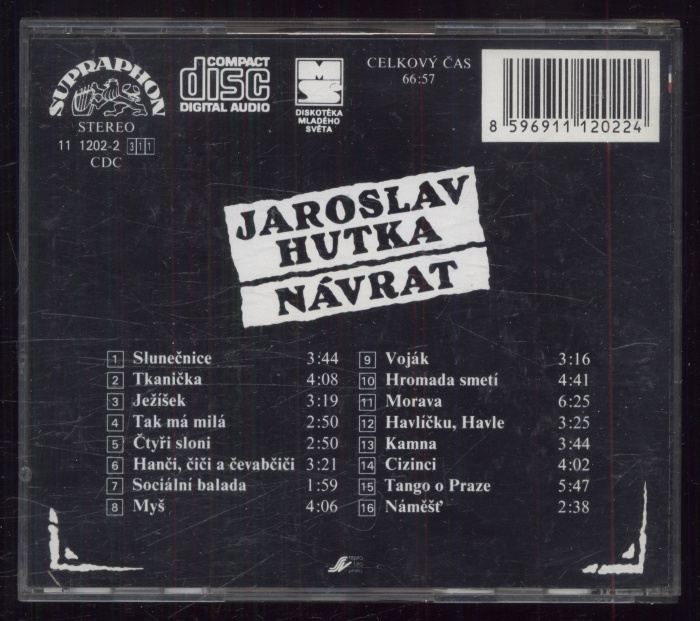 Jaroslav Hutka - Návrat (CD)