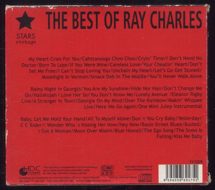 Ray Charles - The Best Of Ray Charles (3CD)