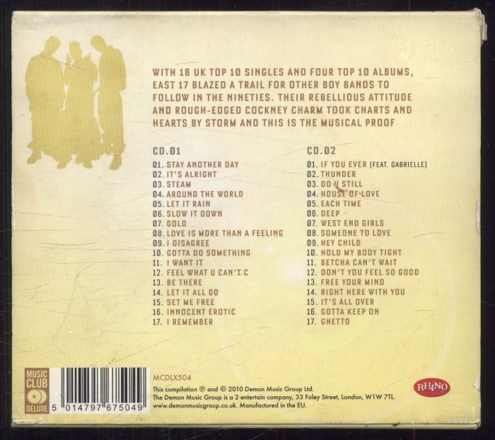 East 17 - Stay Another Day - The Very Best Of East 17 (CD)