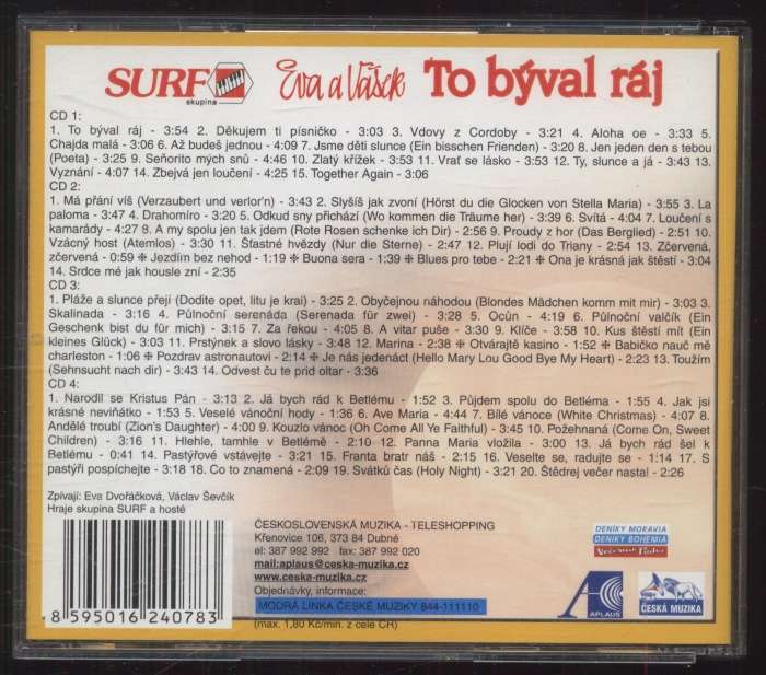 Eva a Vašek - To býval ráj (4CD)