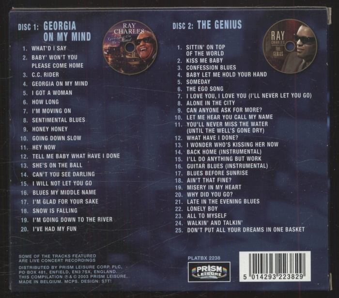 Ray Charles - 45 Great Performances (2CD)
