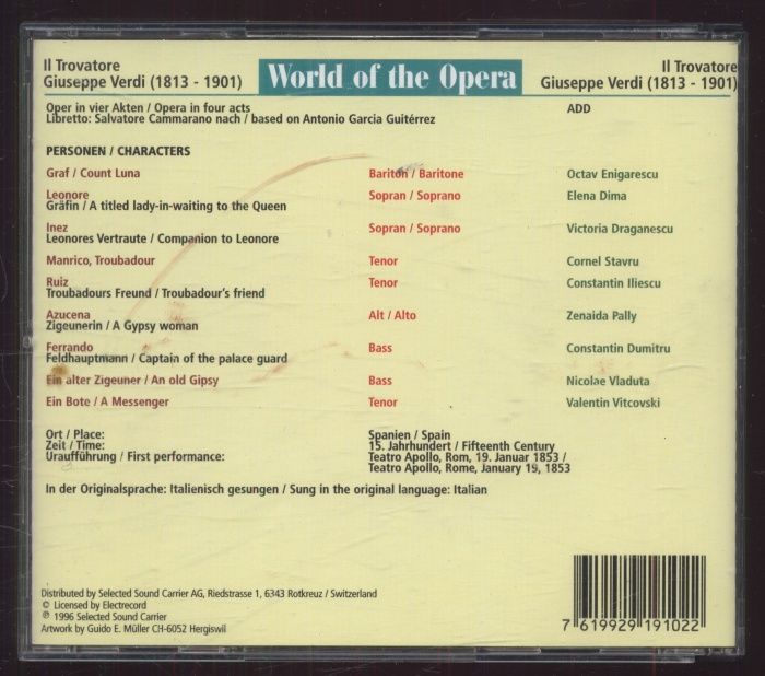 Giuseppe Verdi - Il Trovatore (2CD)