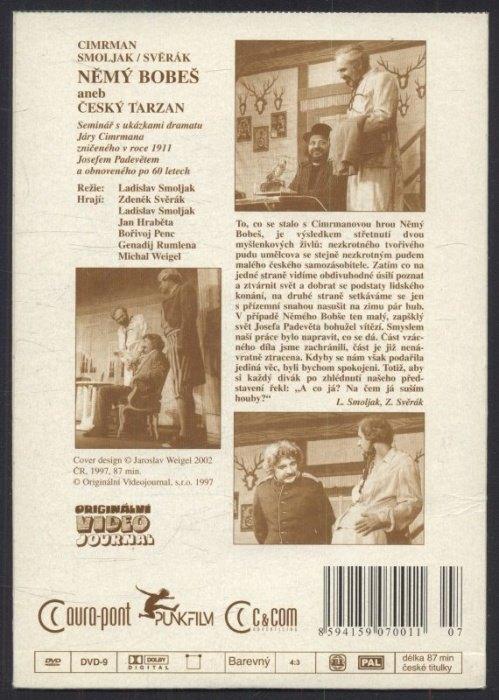 Divadlo Járy Cimrmana : Němý Bobeš aneb český Таrzan (DVD)