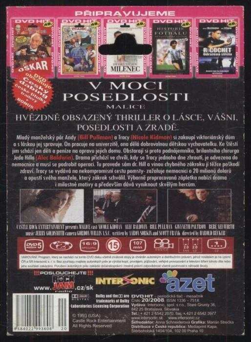 V moci posedlosti /Malice/ (DVD)