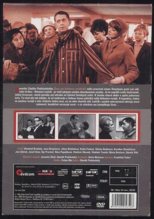 Ženu ani květinou neuhodíš (DVD)