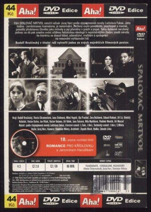 Spalovač mrtvol (DVD)