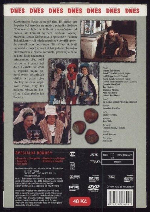Tři oříšky pro Popelku (DVD)