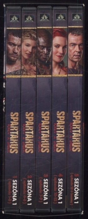 Spartakus: Krev a písek - Sezóna 1, díly 1-13 + bonusy (5DVD)