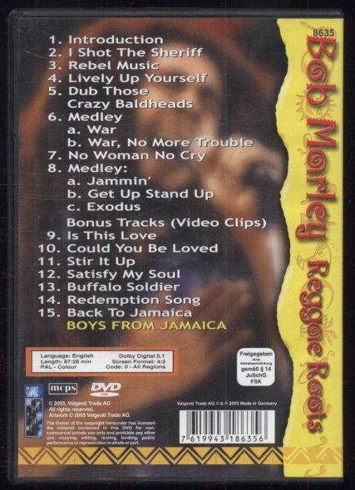 Bob Marley: Reggae Roots (DVD)