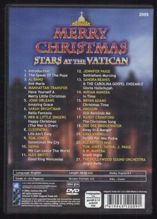 Merry Christmas: Stars at the Vatican (DVD)