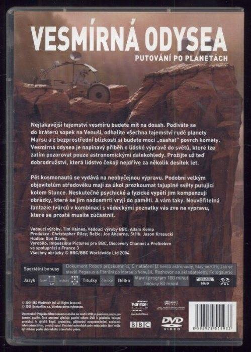 Vesmírná Odysea: Putování po planetách (DVD) 