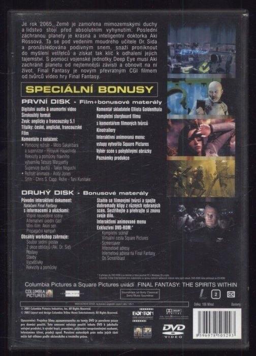 Final Fantasy: Esence života (DVD)