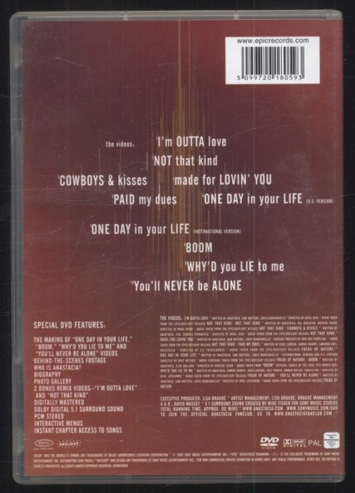 Anastacia - The VIDEO collection (DVD)
