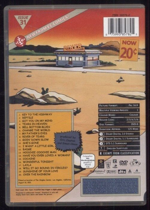 Eric Clapton - "One more car, one more rider" - Live on tour 2001 (DVD) - special edition