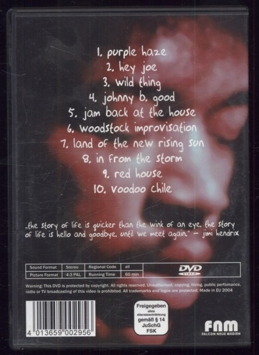 Jimi Hendrix - Until we meet again (DVD)