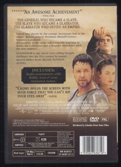 Gladiátor (DVD)