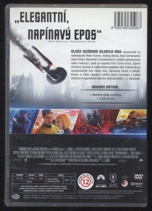 Star Trek: Do temnoty (DVD)