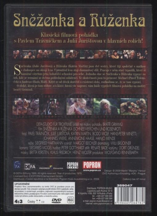 Sněženka a Růženka (DVD)