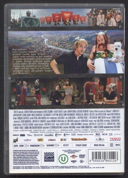 Asterix a Obelix ve službách Jejího Veličenstva (DVD)