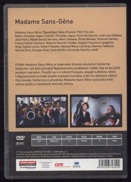 Madame Sans-Gene (DVD)