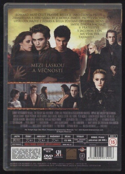 Twilight sága: Nový měsíc (DVD)