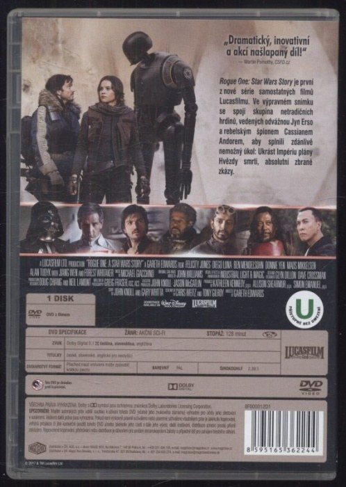 Rogue One: Star Wars Story (DVD)