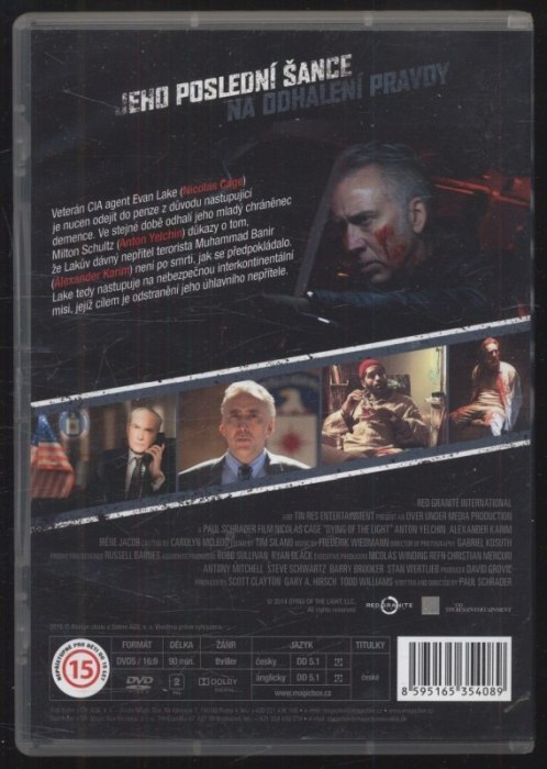 Poslední šance na pomstu /Dying of the Light/ (DVD)