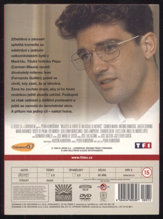 Ženy na pokraji nervového zhroucení /Mujeres al borde de un ataque de nervios/ (DVD)