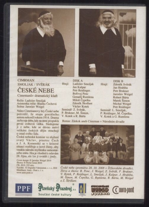 Divadlo Járy Cimrmana: České nebe (DVD)