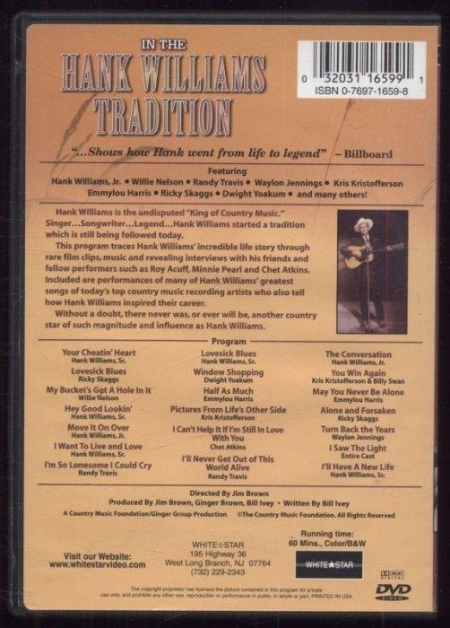 Various - In The Hank Williams Tradition (DVD)