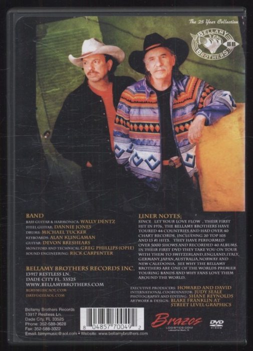Bellamy Brothers - The 25 year Collection (DVD)