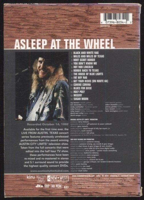 Asleep At The Wheel Featuring The Texas Playboys - Live From Austin TX (DVD)