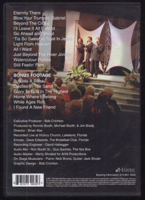 The Booth Brothers - Live! In Lakeland (DVD)