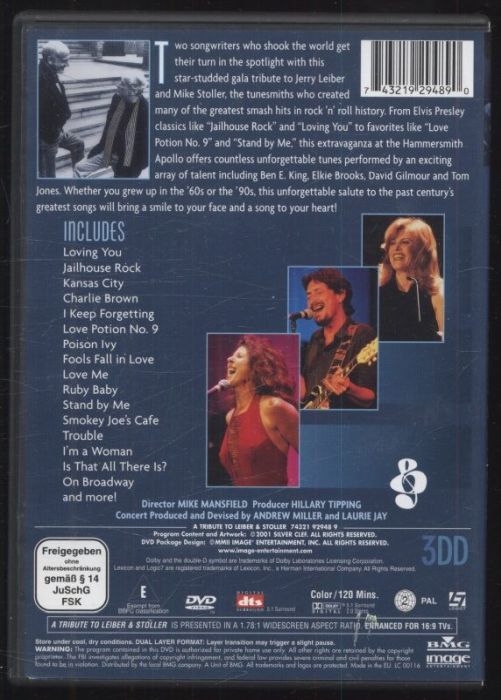 Various - A Tribute To Leiber & Stoller (DVD)