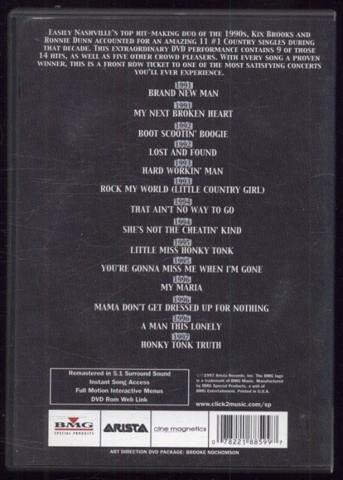Brooks & Dunn - The Greatest Hits Video Collection (DVD)