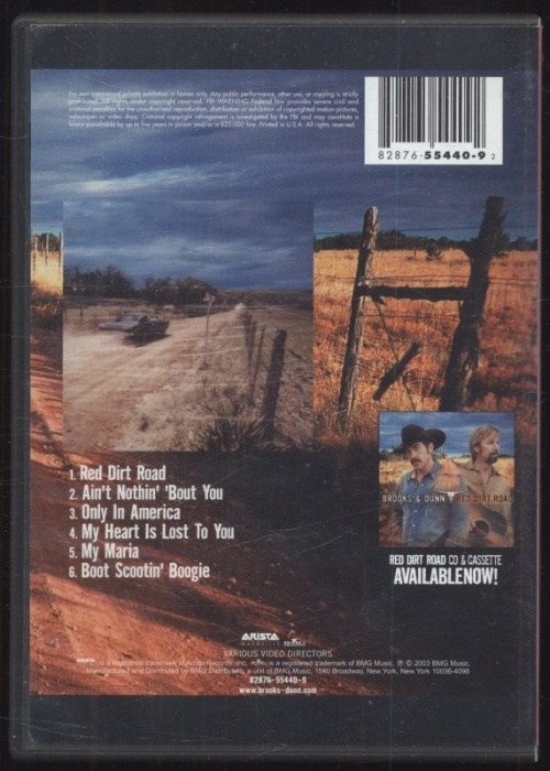 Brooks & Dunn - Red Dirt Road & Other Video Hits (DVD)