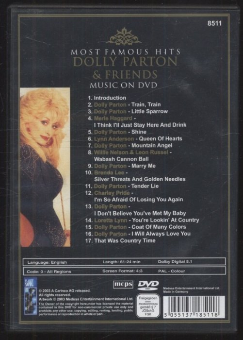 Dolly Parton - Dolly Parton And Friends (DVD)
