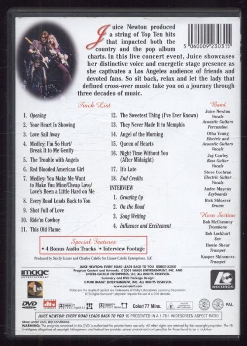 Juice Newton - Every Road Leads Back To You (DVD)